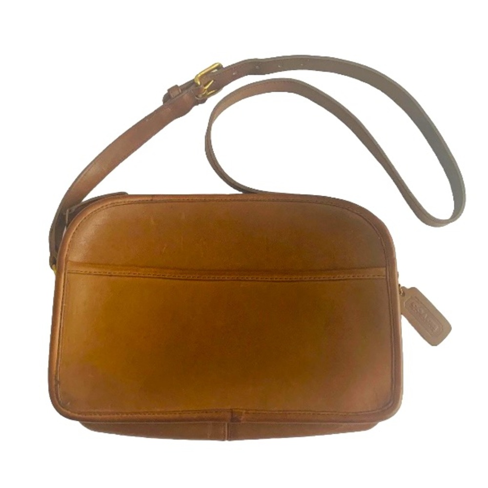 Coach Vintage Leather Brown Shoulder/Crossbody Bag 6726 Purse Y2K 90s Rare
